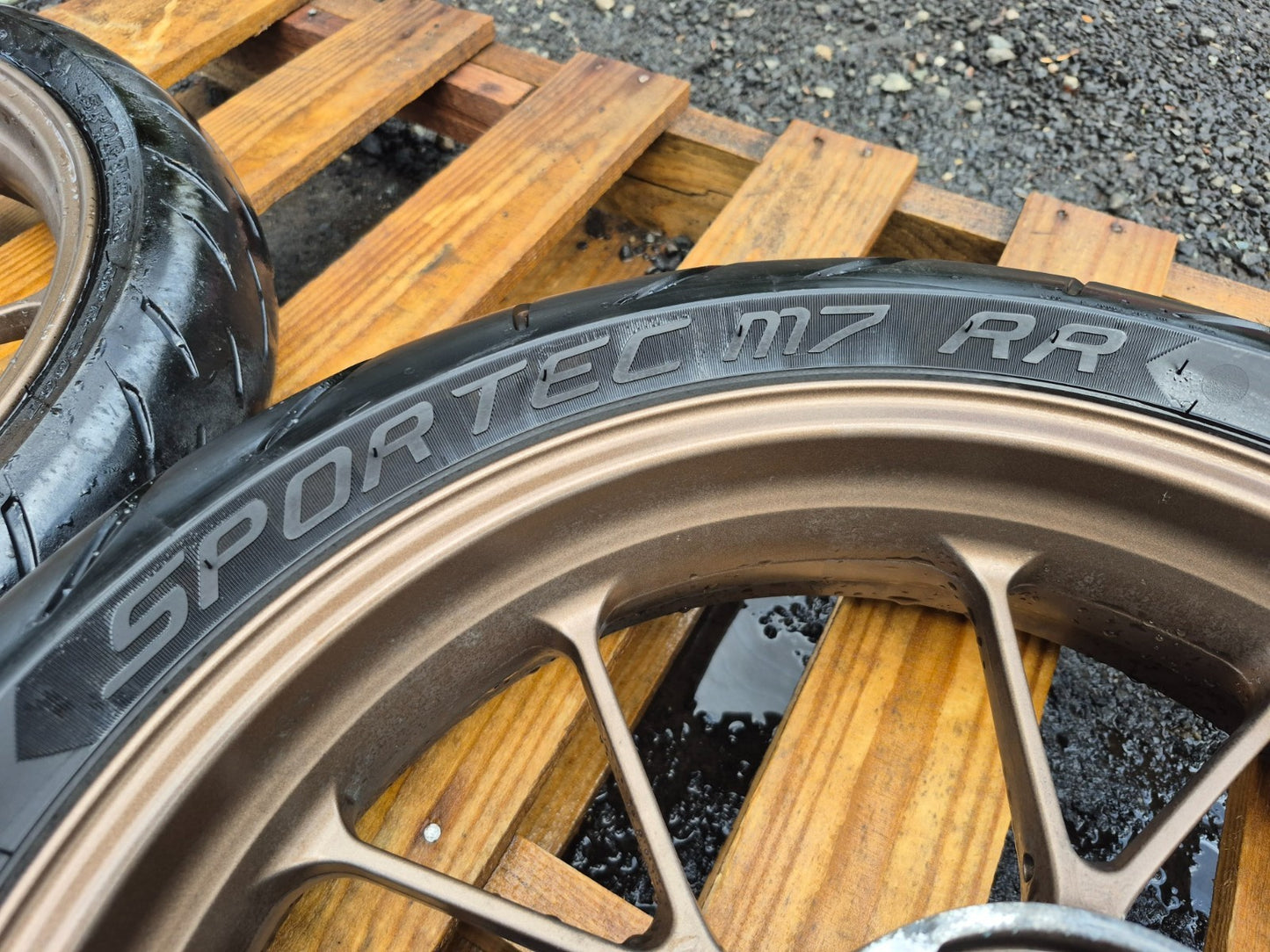 2020 Honda Cb300r Cbf300na Wheel Rim W/tire Front & Rear Pair OEM