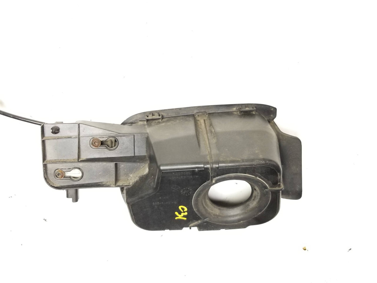 2012 Jeep Grand Cherokee Fuel Tank Filler Pocket Housing Pipe Shield OEM