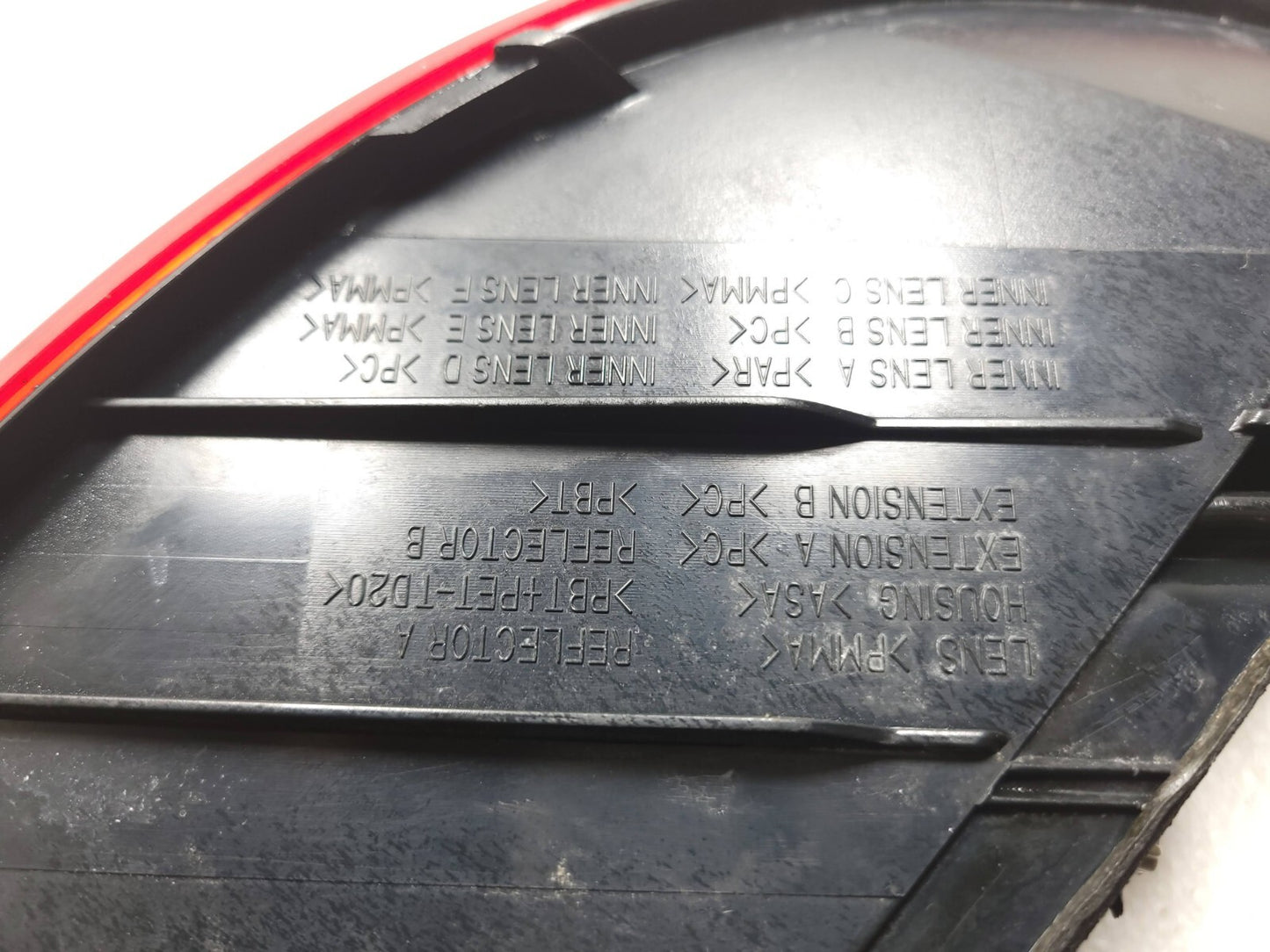 2016 Mazda 3 Sedan Tail Light Right Passenger Side OEM