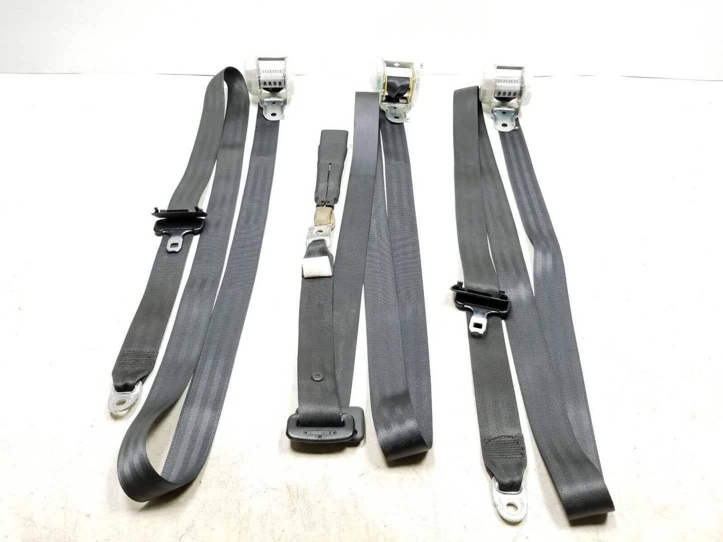2007-2011 Toyota Camry Rear Seat Belt Retractor 3pcs OEM