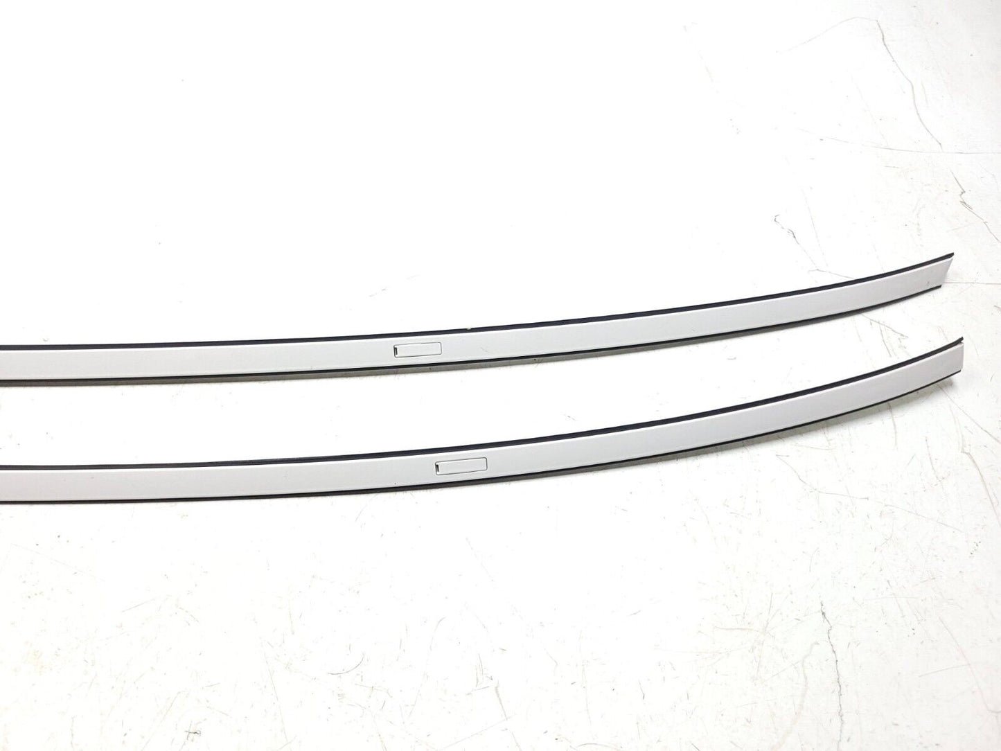 02 - 08 Jaguar X-type Roof Trim Chrome Molding 2pcs OEM 86k