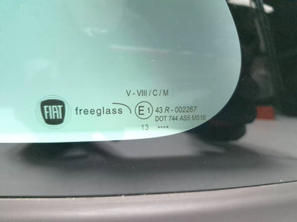 2014 Fiat 500l Door Vent Window Glass Rear Driver Side Left OEM