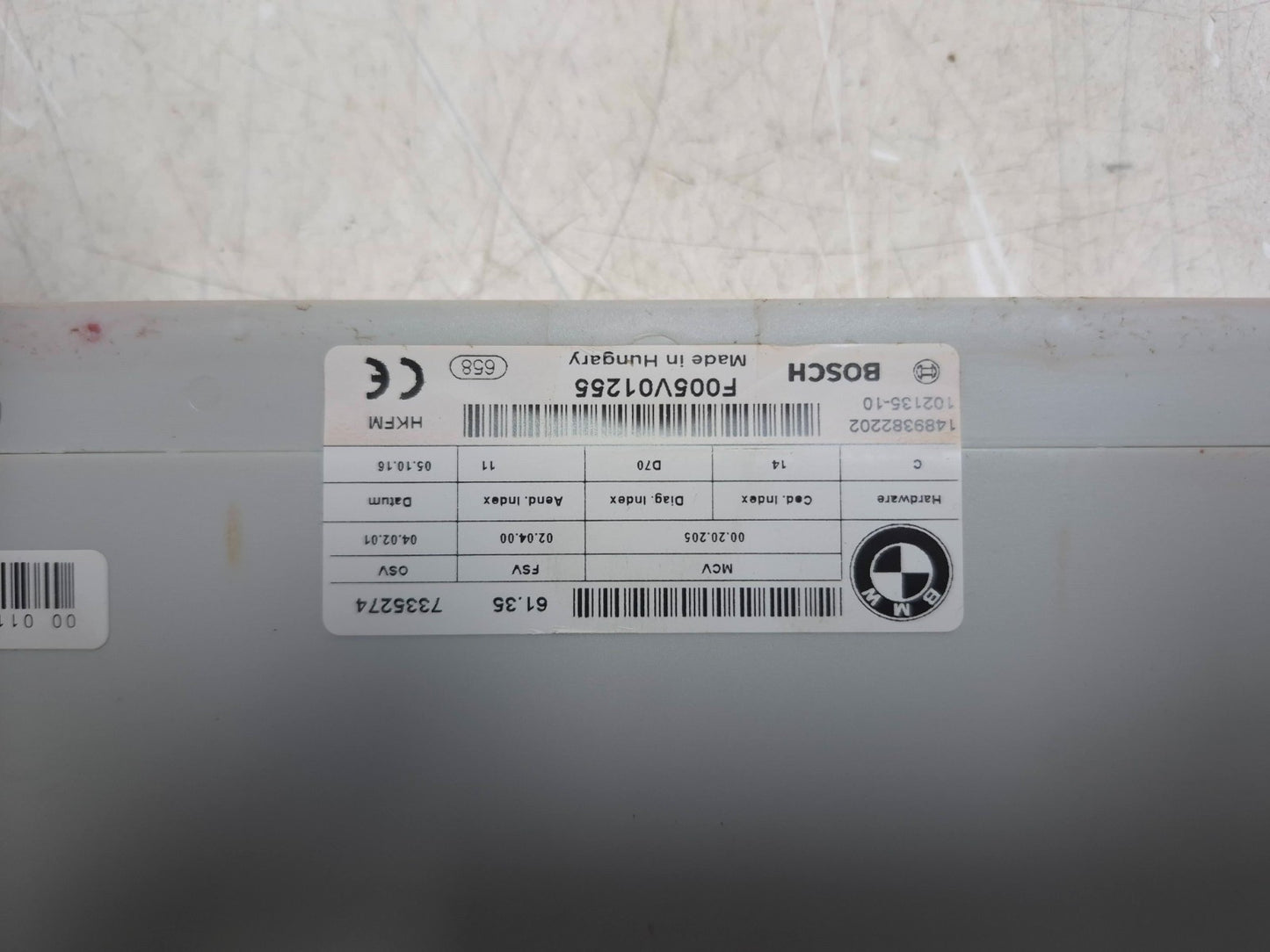 2008 BMW X6 E71 Trunk Tailgate Back Door Control Module OEM