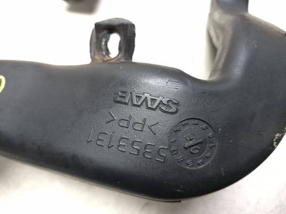 2007 Saab 9-5 Aero Battery Tray Air Duct 2pcs OEM