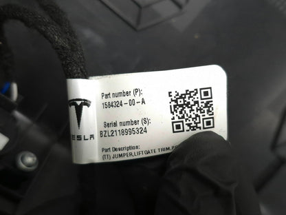 2021 Tesla Model 3 Tailgate Trunk Lid Panel Cover Trim OEM