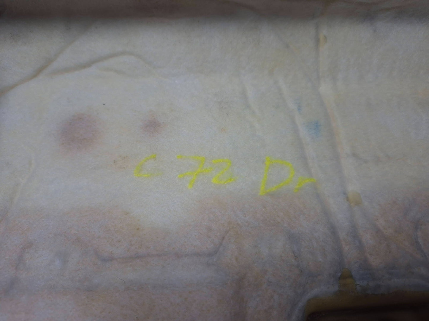 2009 Lexus IS250 Front Left Driver Seat Cushion Bottom Lower OEM