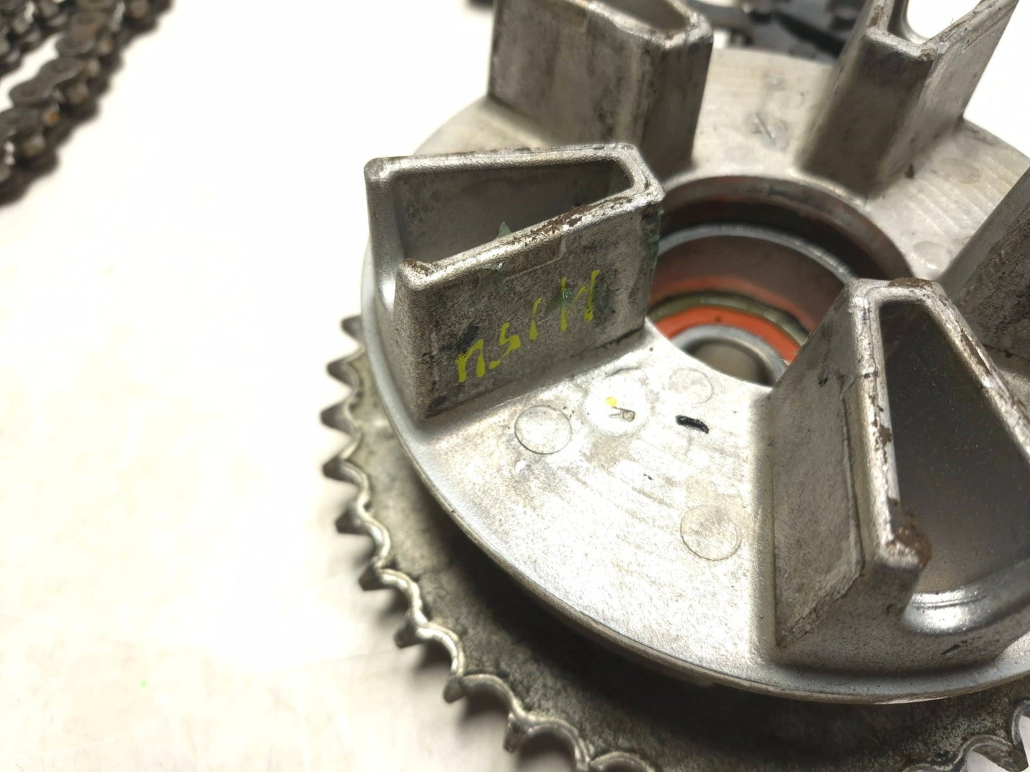 2014 Triumph America Rear Sprocket W/ Hub & Drive Chain Set OEM