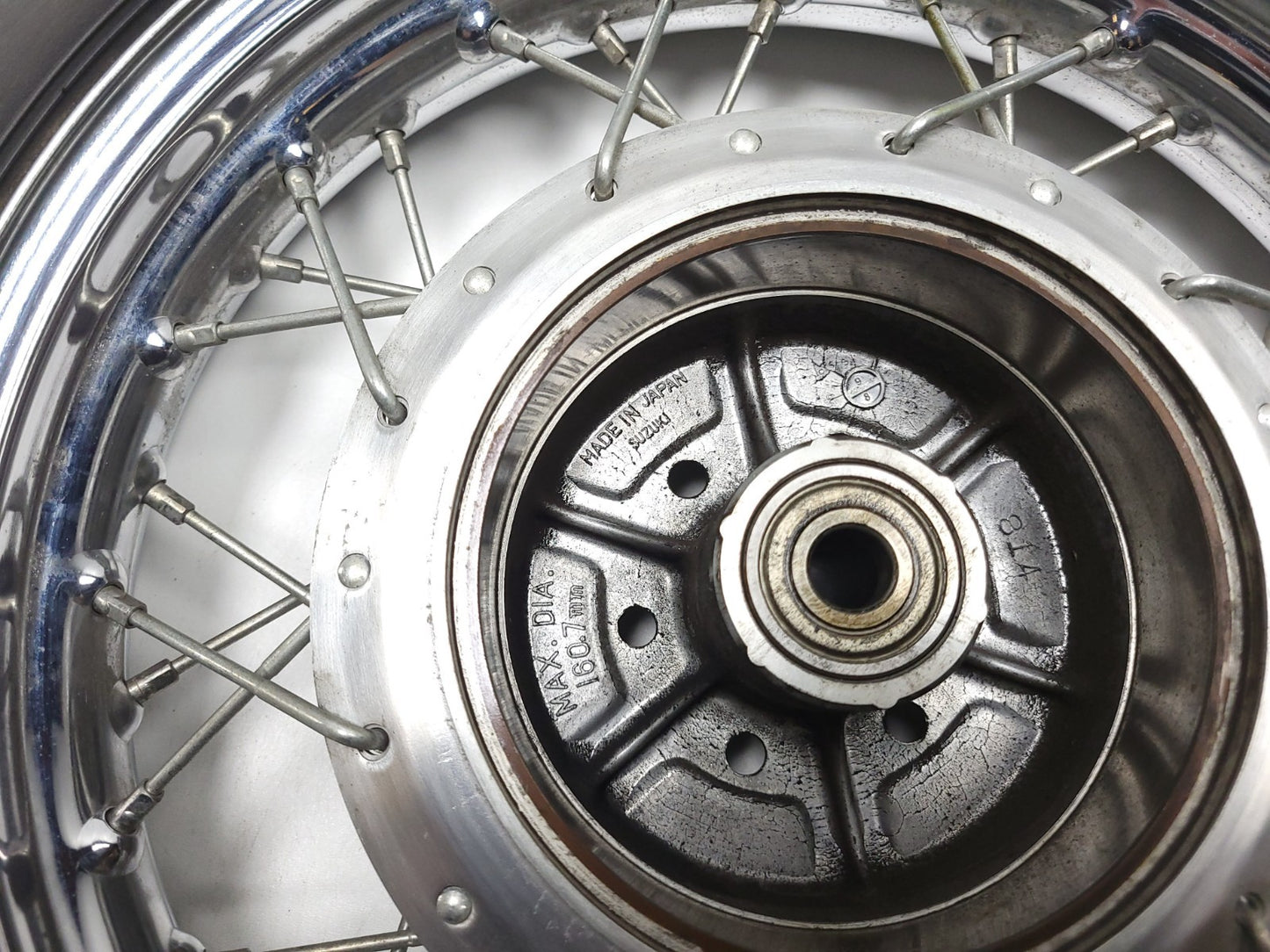 2001 Suzuki Sawage Ls650p Rear & Front Wheel & Tire Pair OEM