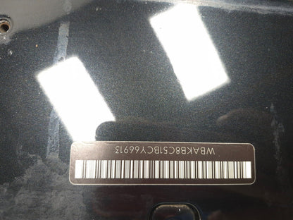 2011 BMW 750li Rear Trunk Lid License Plate Panel Molding 7205771 Oem✅