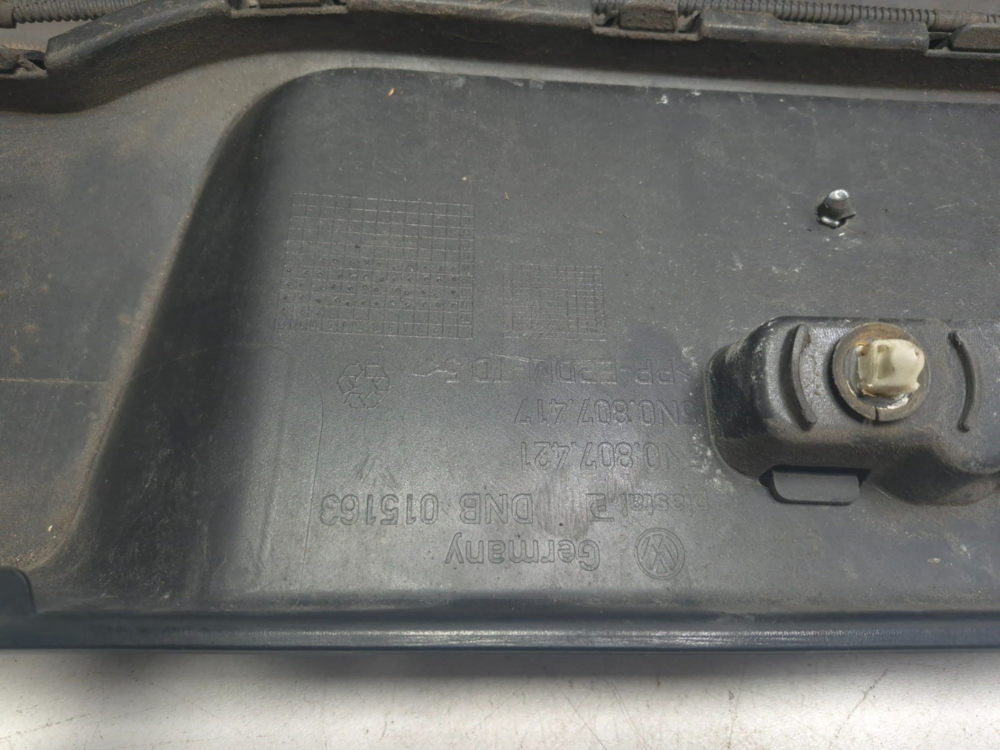2011 Volkswagen Tiguan Bumper Cover Rear OEM