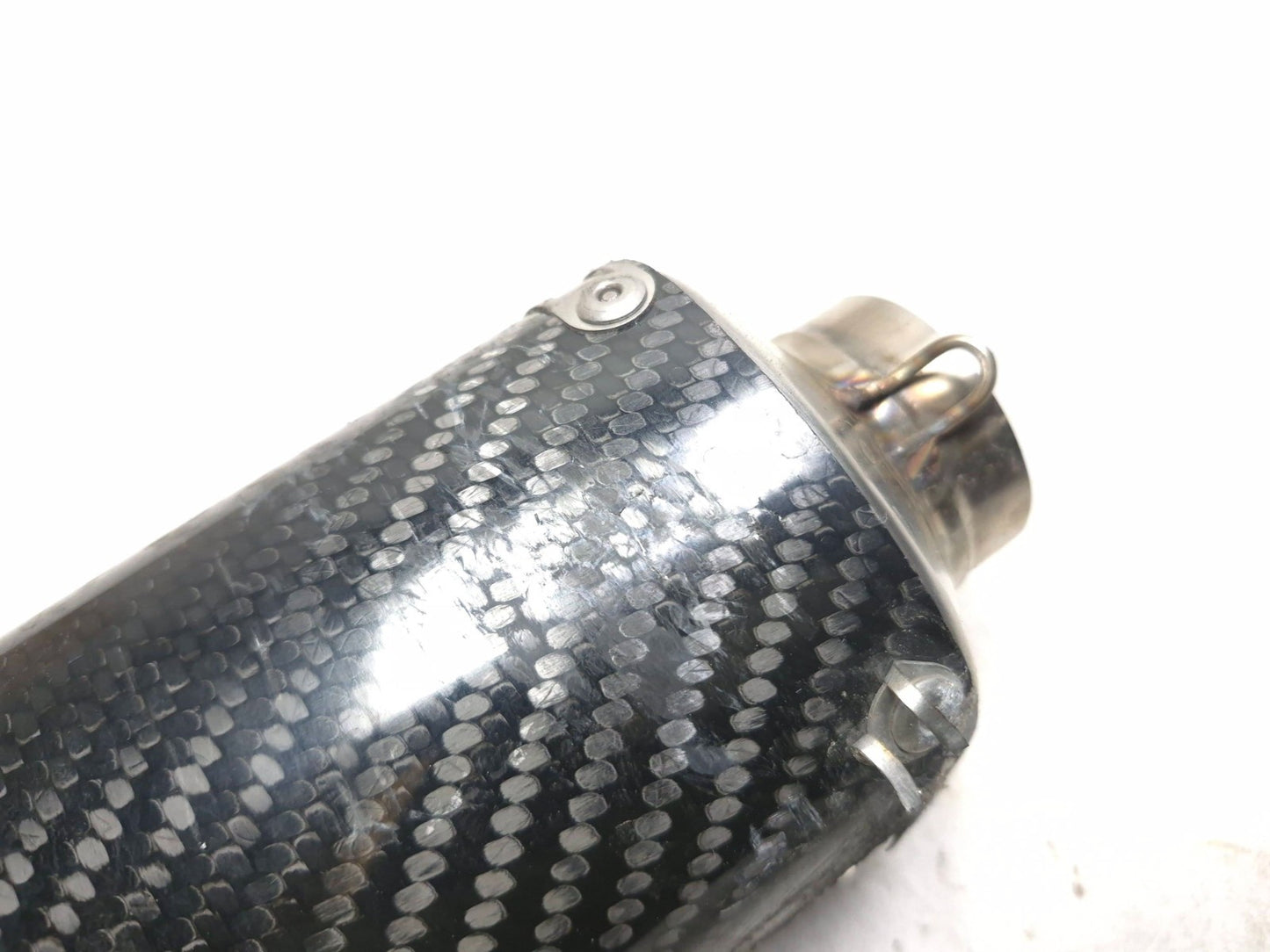 2025 Kawasaki Ninja Ex 500 M4 Carbon Fiber Muffler OEM