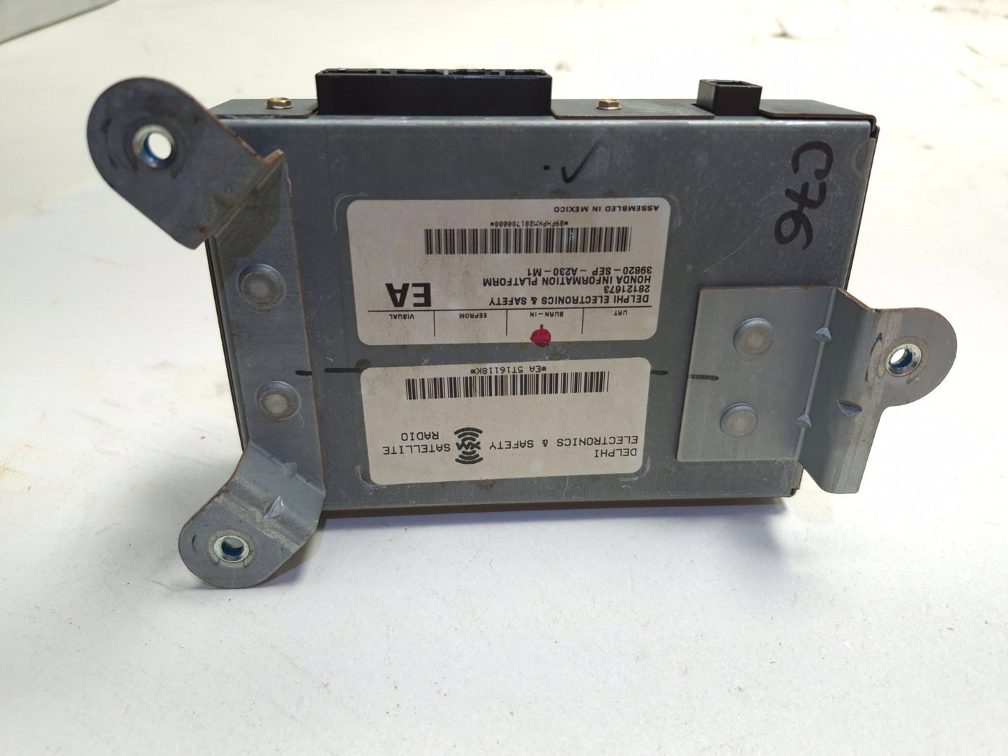 2008 Acura Tl Type-s Xm Radio Satellite Control Module  OEM