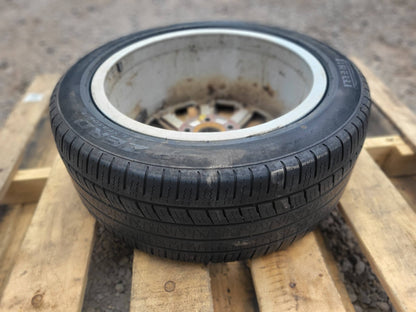 2009 Audi A4 Wheel Rim & Tire Pirelli P Zero 245/45r17 2pcs OEM