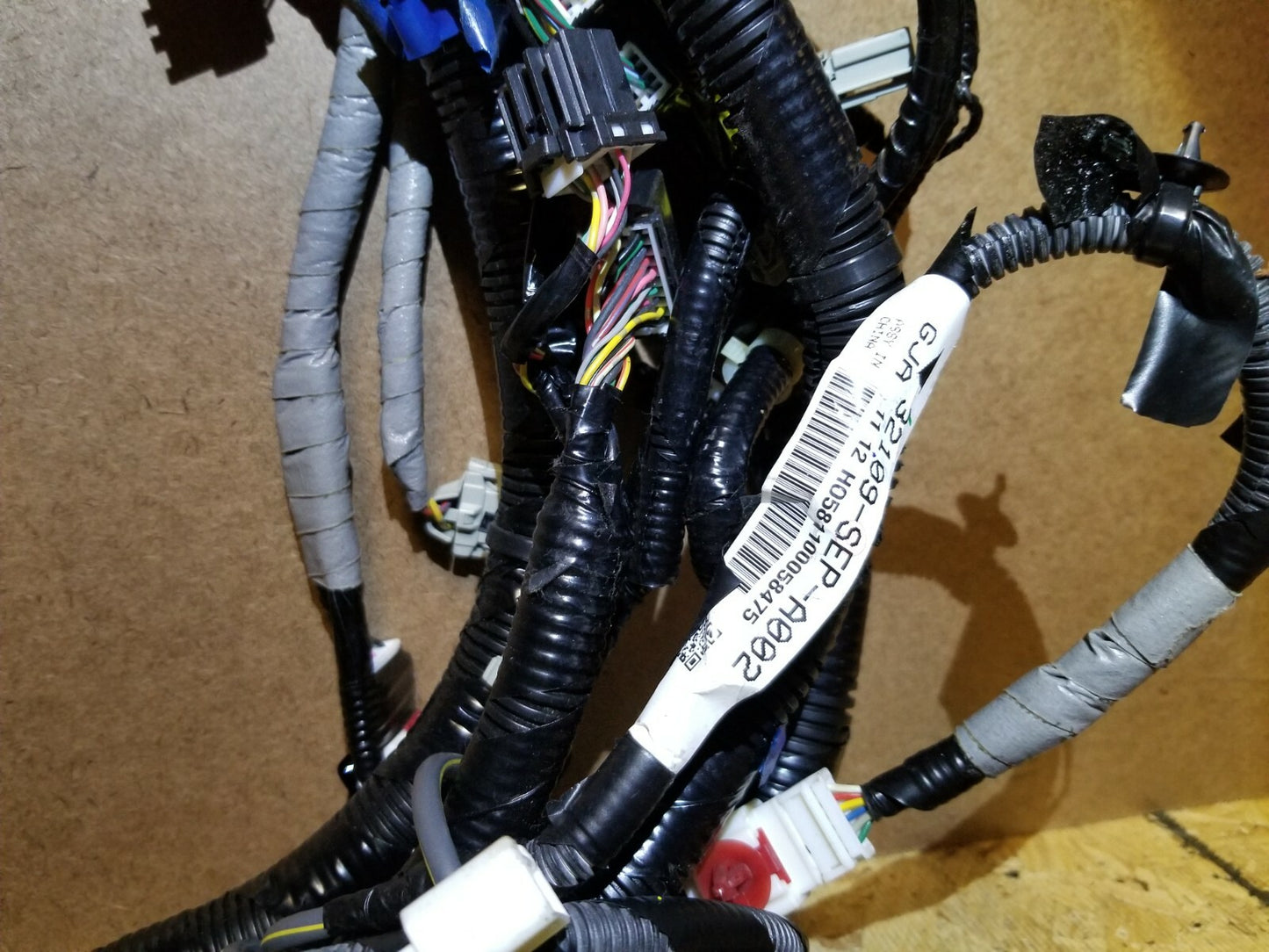 2008 Acura Tl-s Interior Body Wire Harness OEM