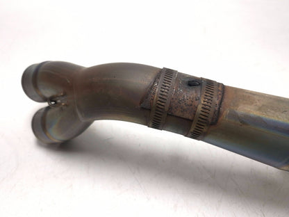 2005 Kawasaki Ninja Zx10r Exhaust Muffler Acrapovic Damaged OEM