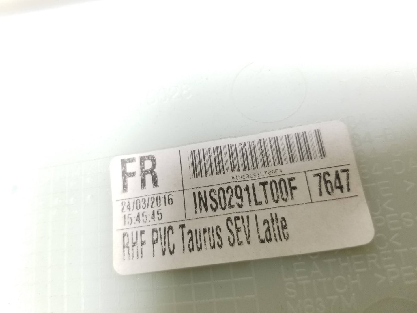 2017 Jaguar Xe Front Passenger Door Panel OEM Gx73-23720-aaw