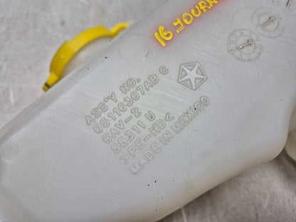 2016 Dodge Journey Windshield Washer Reservoir Bottle OEM