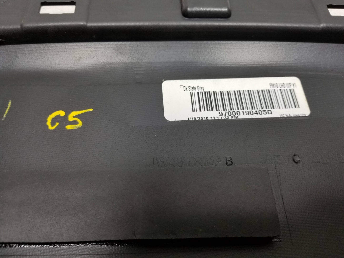 2010 - 2011 Dodge Caliber Sxt Cover Instrument Panel OEM