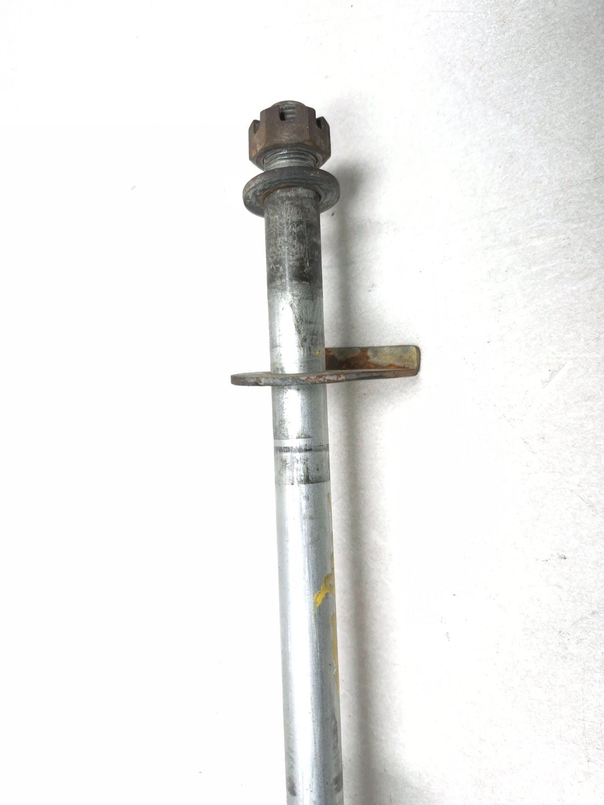 1993 Suzuki Gsx 600 Fp Katana Front & Rear Axles Wheel With Swingarm Bolt OEM