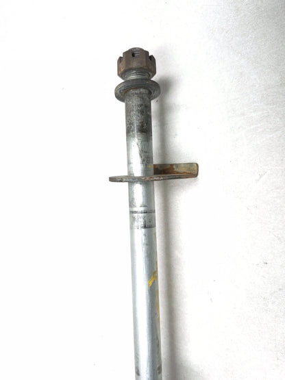 1993 Suzuki Gsx 600 Fp Katana Front & Rear Axles Wheel With Swingarm Bolt OEM