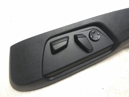 2013 BMW 328i F30 Front Right Passenger Seat Control Switch & Trim OEM