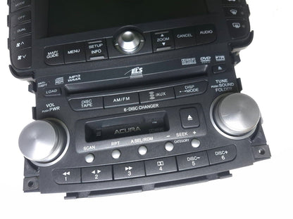 2007 Acura Tl Type-s Information Nav Display Screen & Audio Equipment Radio  OEM