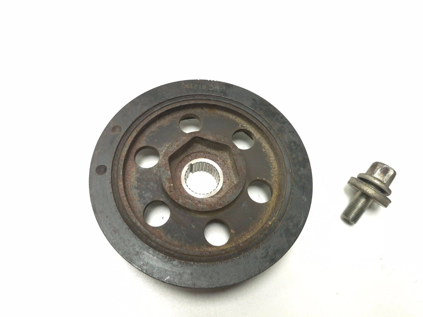 2007 Honda Fit Crankshaft Pulley Harmonic Balancer OEM