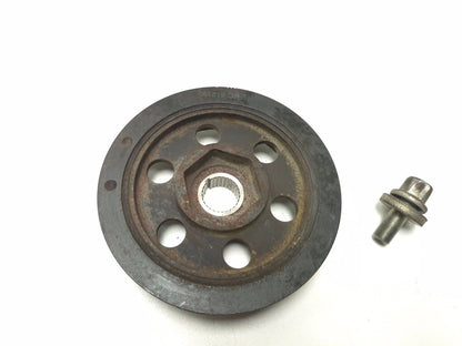 2007 Honda Fit Crankshaft Pulley Harmonic Balancer OEM