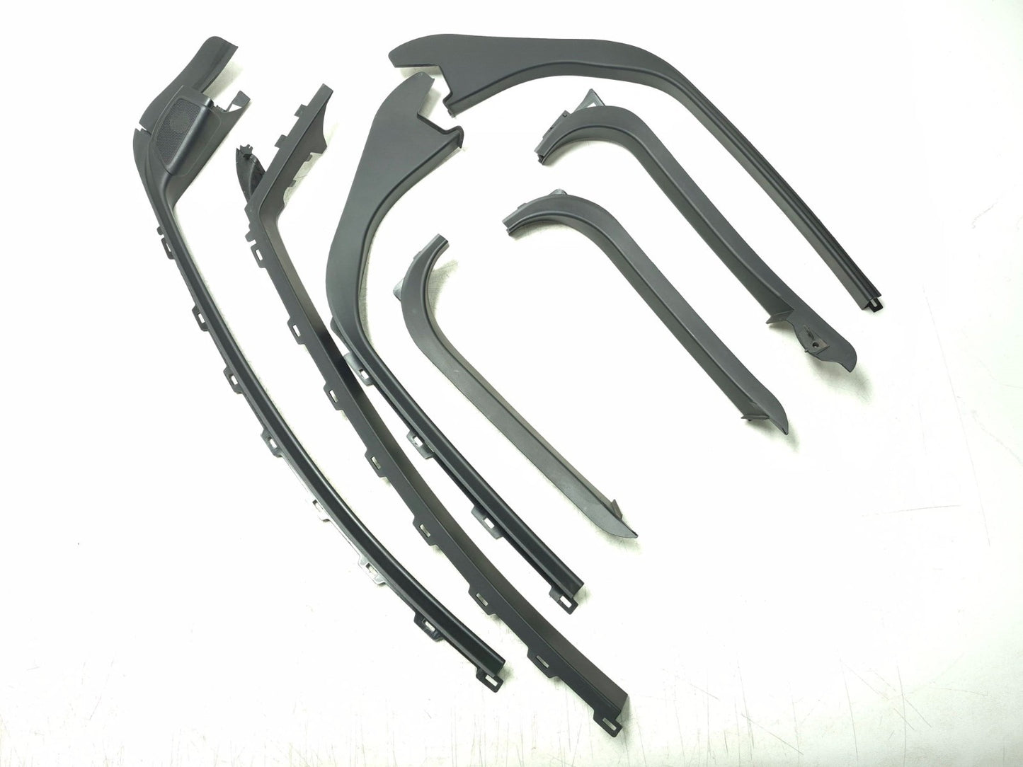 2013 Ford Focus Door Window Frame Trim Cover Front & Rear 7 Pcs OEM