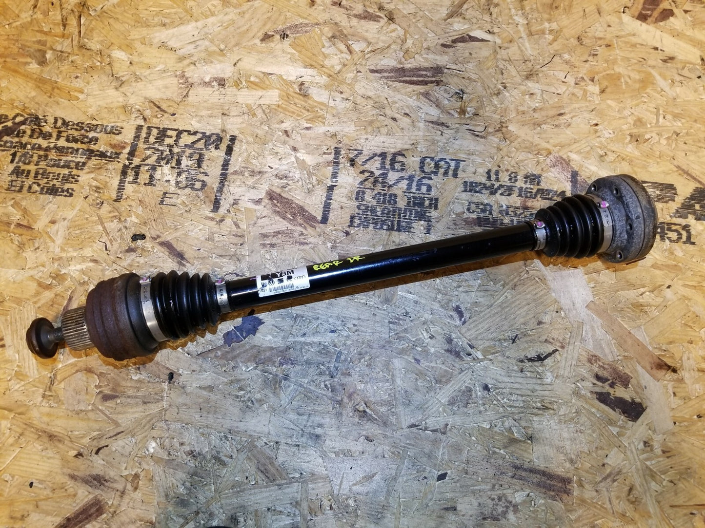 13 14 15 Audi A4 2.0l Quattro Rear Left Driver Side Axle Shaft OEM