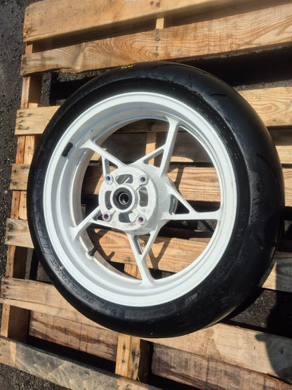2022 Kawasaki Ninja 650 Ex650 Rear Wheel Rim & Tire  OEM