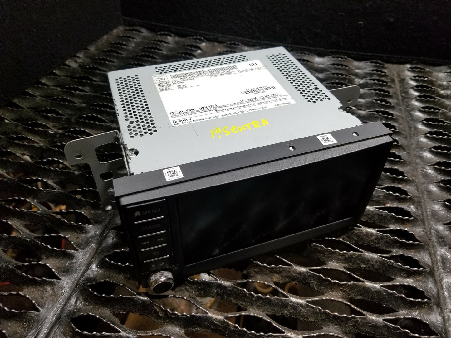2019 Nissan Sentra Touch Screen Radio Receiver Display OEM