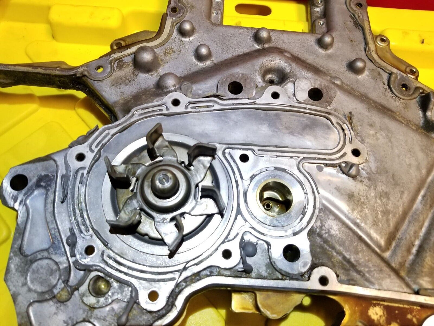 09-13 Infiniti G37 X Engine Rear Timing Cover Vq37vhr OEM ✅