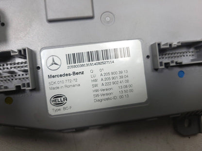 15-20 Mercedes C300 W205 Sam Signal Activation Control Module A2059003913 OEM