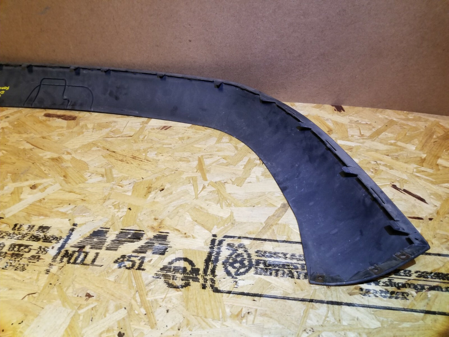 2007 Volvo S40 Rear Bumper Lower Spoiler Valance OEM