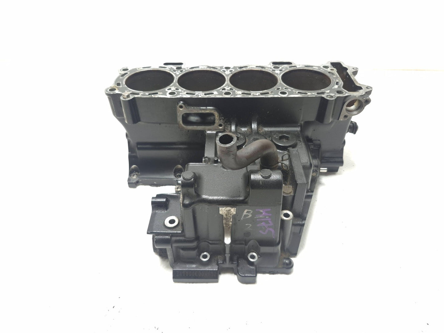 2005 Kawasaki Ninja Zx10r Upper Top Crankcase Engine Cylinder Block OEM