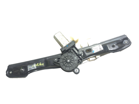 2013 BMW 328i F30 Rear Door Window Regulator & Motor Passenger Side Right OEM