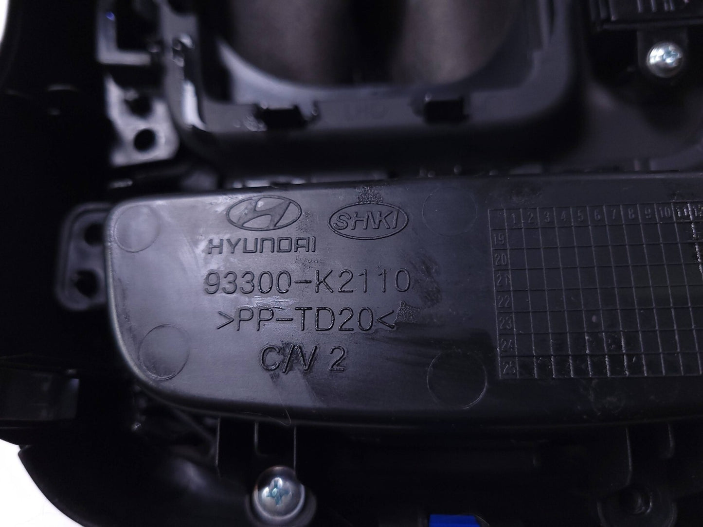 2020 Hyundai Venue Shifter Lever Cover W/ Boot & Knob OEM