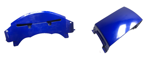 1998 Yamaha Yzf600r Rear Fender Center Cover & Front Upper Inner  Cover Pair OEM