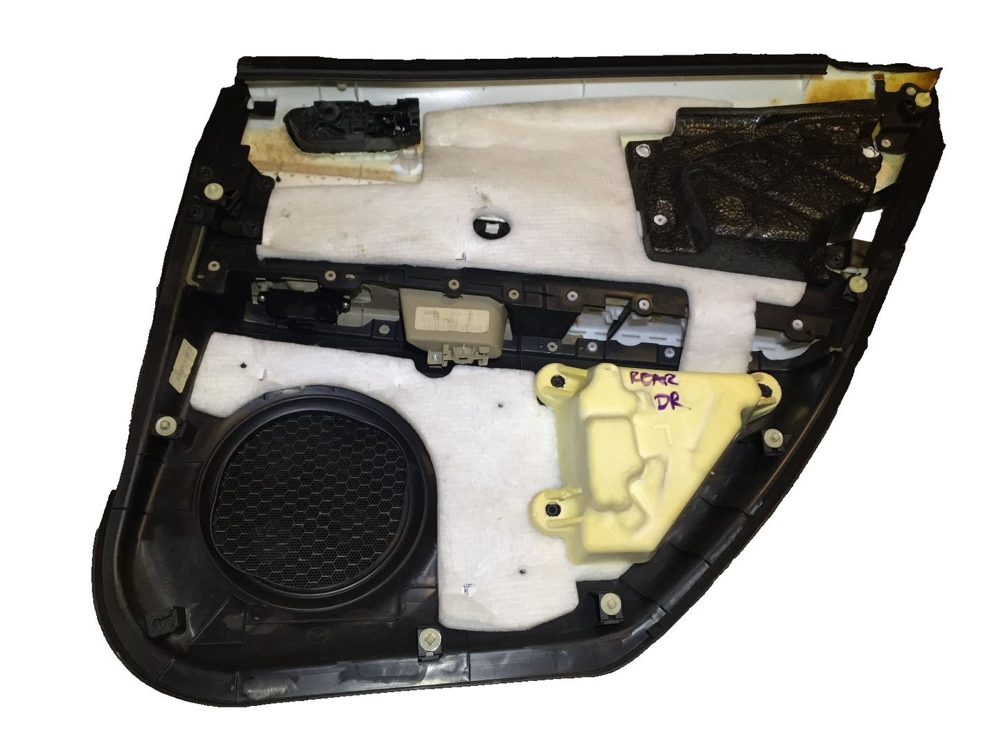 2012 Mazda 6 Rear Driver Door Panel OEM