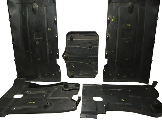 2018 Nissan Altima 2.5l Under Cover Splash Guard Front & Rear 5 Pcs OEM