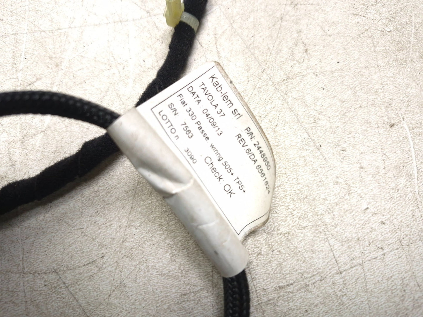 2014 Fiat 500l Front Passenger Seat Wire Harness 2448950 OEM