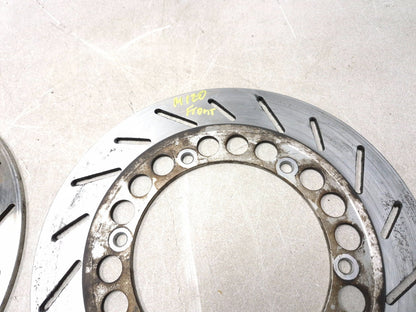 1994 Yamaha Virago Xv1100 Left & Right Front Brake Disc Pair OEM