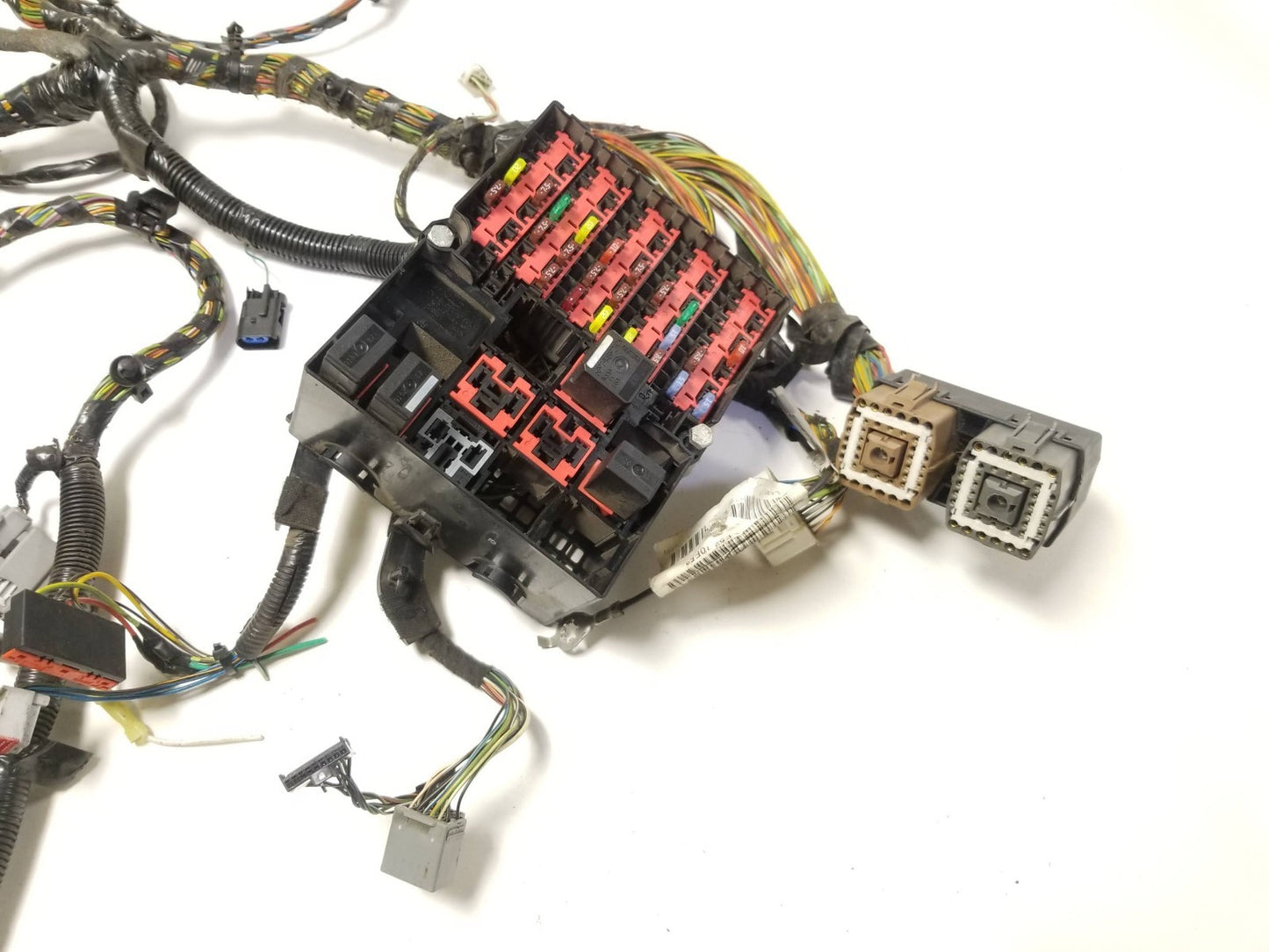 2010 Ford Transit Connect Main Dashboard Wiring Harness W/ Fuse Box OEM