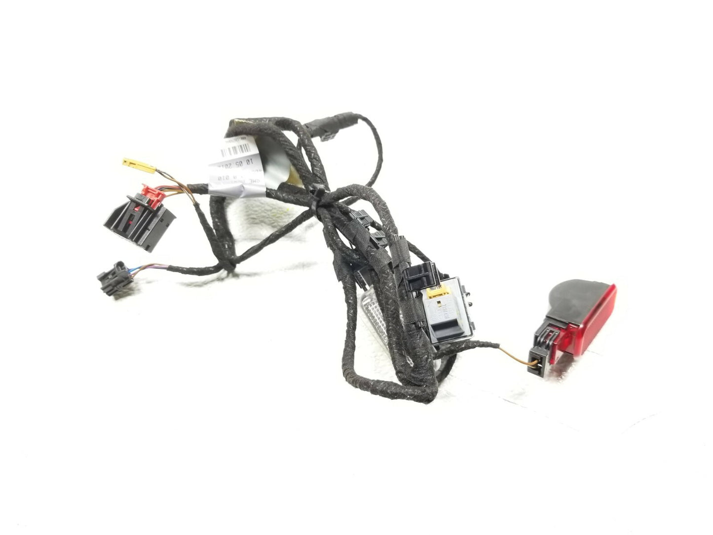 2012 Audi Q5 Rear Door Panel Wiring Harness Left Driver Side OEM