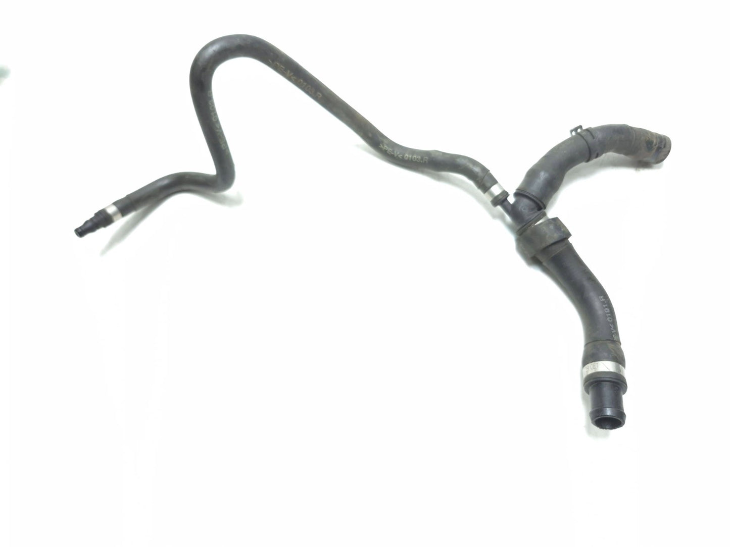 2010 Mercedes S400 Radiator Coolant Hose Tube Pipe 5pcs OEM