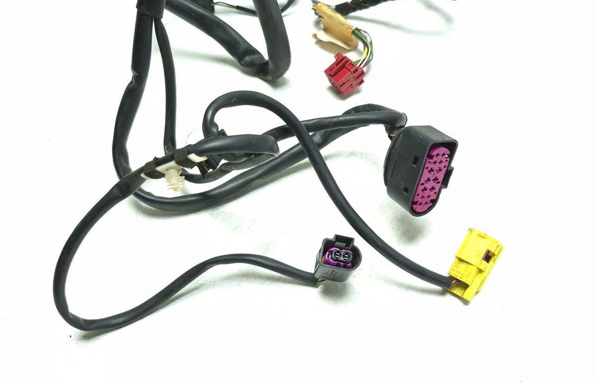2007 Audi A4 B7 Headlight Wiring Harness Connector Plug OEM