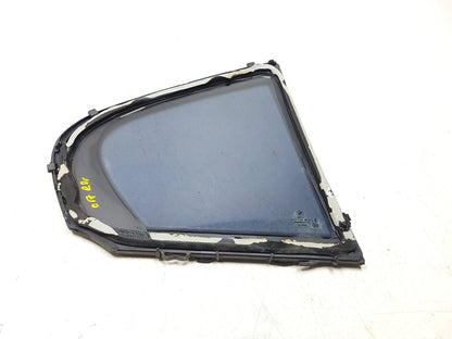 12-18 BMW 330xi F30 Rear Door Vent Glass Driver Side Left OEM