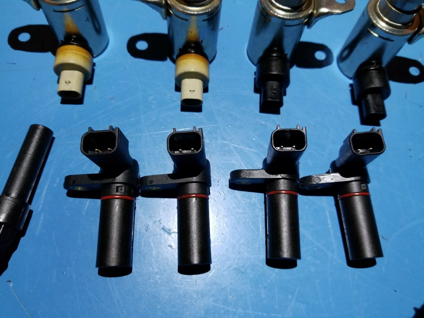 2013 Ford Edge 3.5l Engine Sensor Vvt Knock Oil Camshaft 11pcs OEM