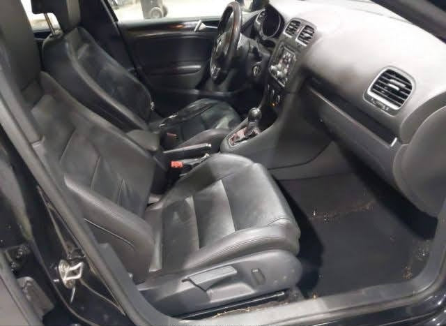 2010 - 2014 VW Golf GTI Door Window Glass Rear Driver Side Left OEM